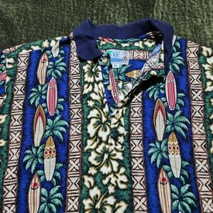 USA Hawaii Vintage Surfer Polo